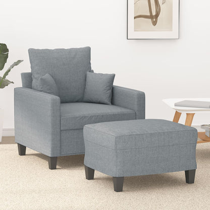Křeslo S Podnožkou Vínové 60 Cm Textil