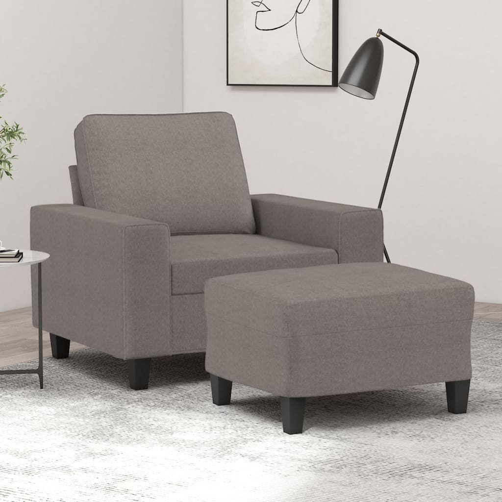 Křeslo S Podnožkou 60 Cm Textil
