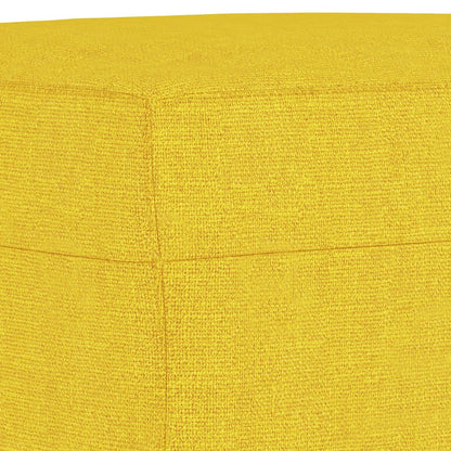 3Místná Pohovka S Podnožkou 180 Cm Textil