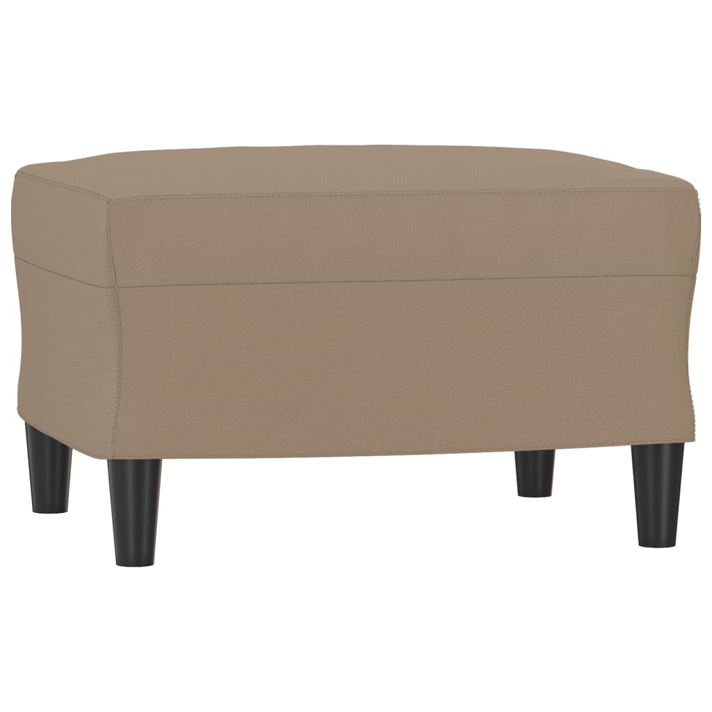 Křeslo S Podnožkou 60 Cm Umělá Kůže