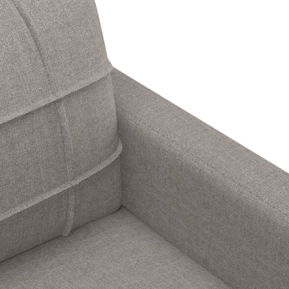 4Dílná Sedací Souprava S Polštáři Taupe Textil