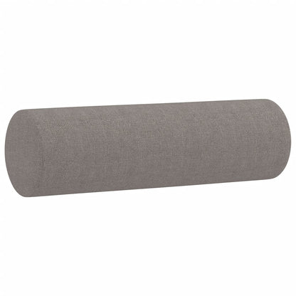 2Dílná Sedací Souprava S Polštáři Taupe Textil