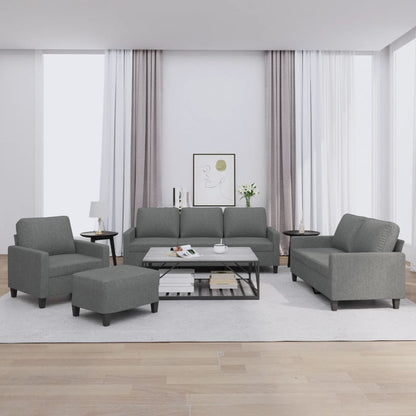 3Dílná Sedací Souprava Vínová Textil