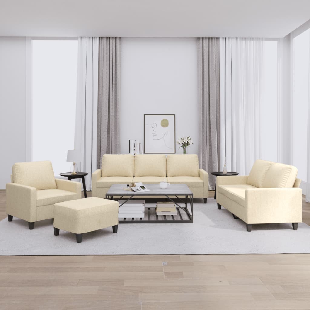 3Dílná Sedací Souprava Vínová Textil
