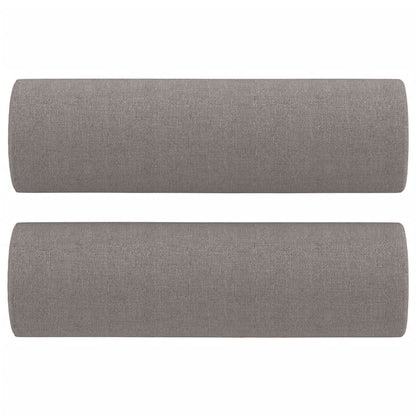 2Dílná Sedací Souprava S Polštáři Taupe Textil