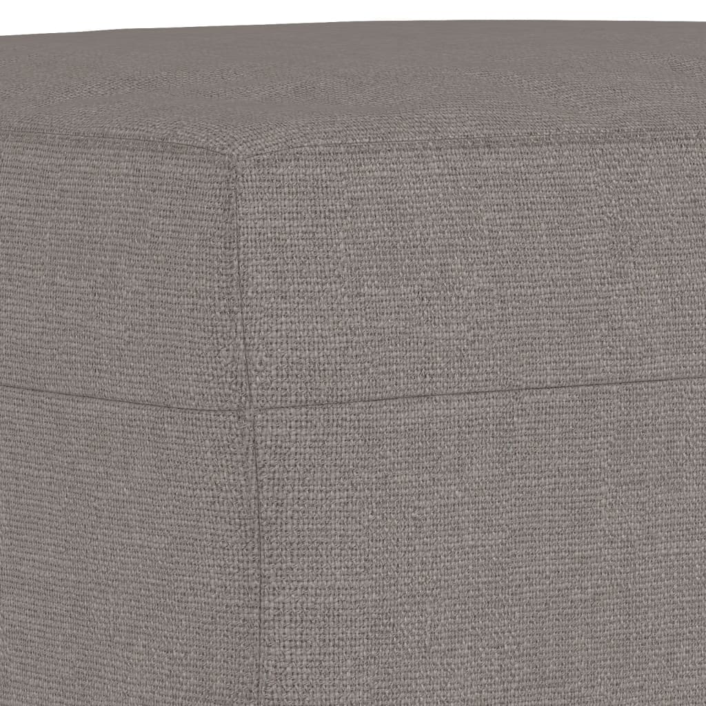 3Dílná Sedací Souprava S Polštáři Taupe Textil