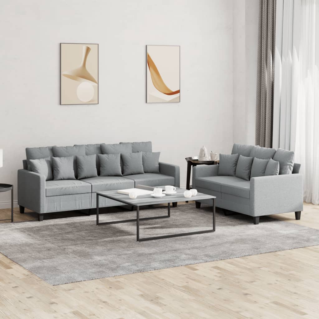 2Dílná Sedací Souprava Vínová Textil