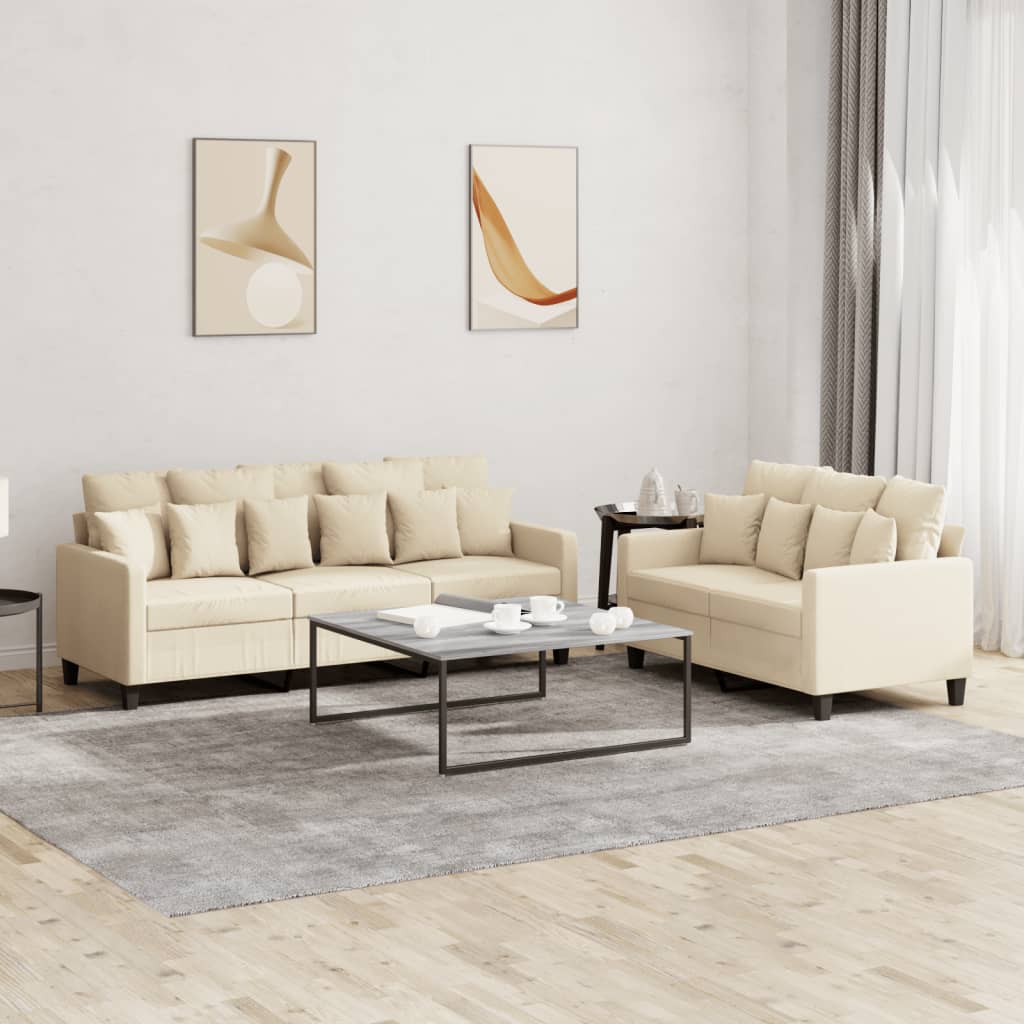 2Dílná Sedací Souprava Vínová Textil