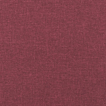 2Dílná Sedací Souprava Vínová Textil