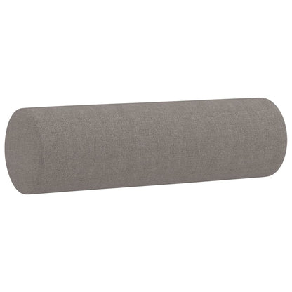 3Dílná Sedací Souprava S Polštáři Taupe Textil