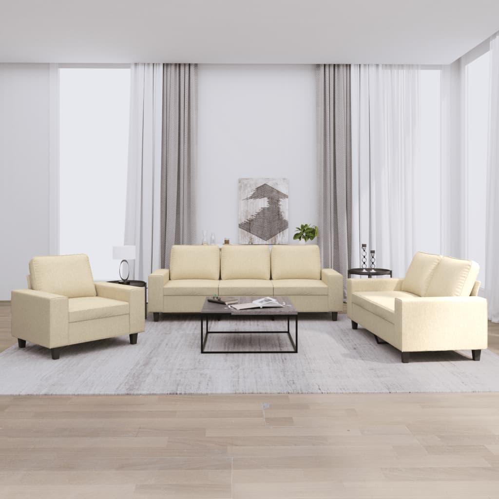 4Dílná Sedací Souprava Textil