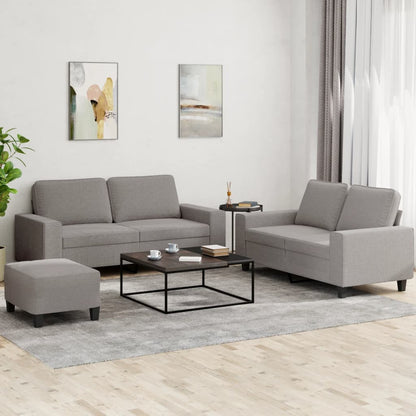 3Dílná Sedací Souprava Textil