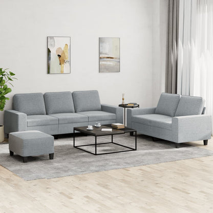 3Dílná Sedací Souprava Textil