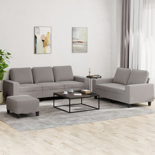 3Dílná Sedací Souprava Textil