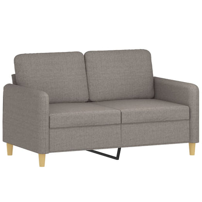 2Dílná Sedací Souprava S Polštáři Taupe Textil