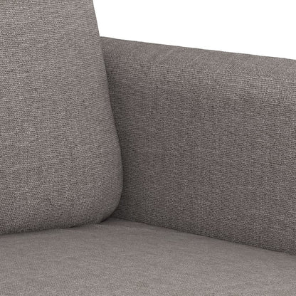 2Dílná Sedací Souprava S Polštáři Taupe Textil