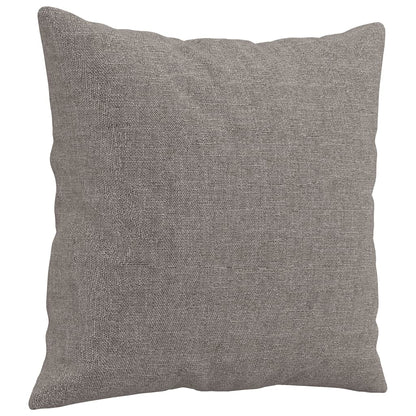 2Dílná Sedací Souprava S Polštáři Taupe Textil