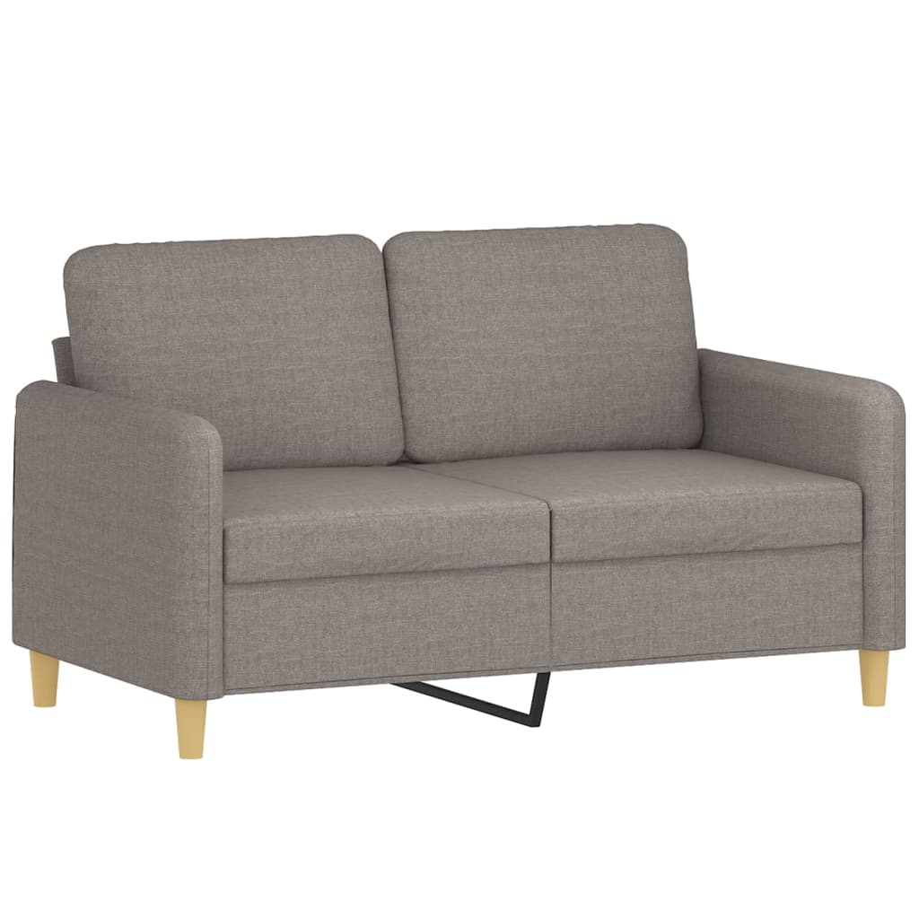 3Dílná Sedací Souprava S Polštáři Taupe Textil