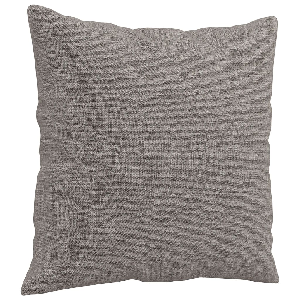 3Dílná Sedací Souprava S Polštáři Taupe Textil