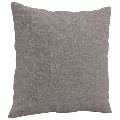3Dílná Sedací Souprava S Polštáři Taupe Textil