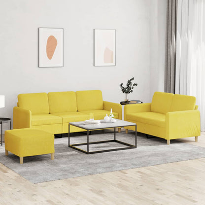 2Dílná Sedací Souprava S Poduškami Textil