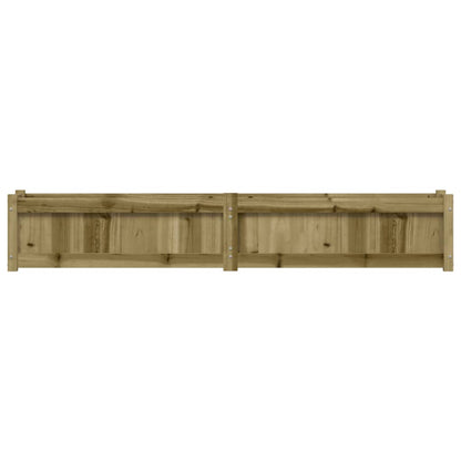 Zahradní Truhlík 180 X 31 X 31 Cm Impregnované Borové Dřevo