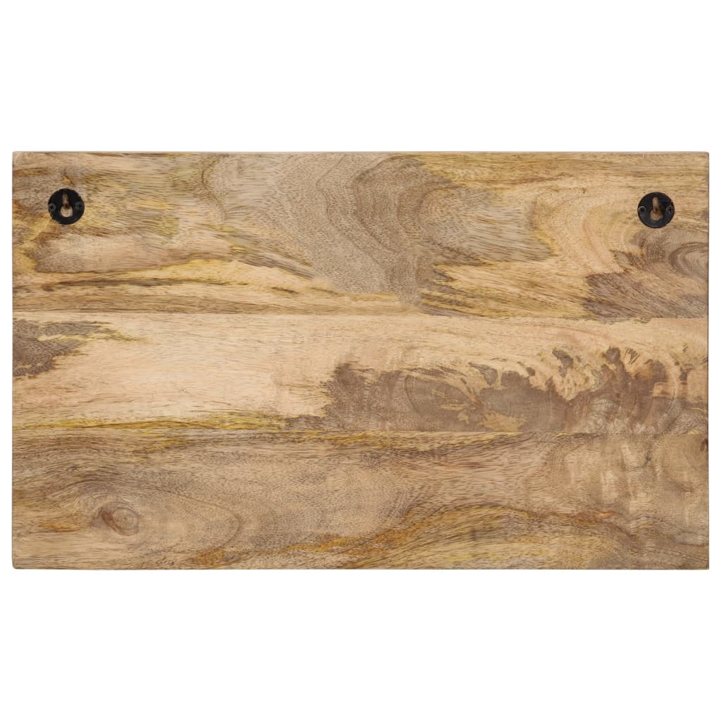 Nástěnné Věšáky Se 4 Háčky 2 Ks Masivní Mangovníkové Dřevo