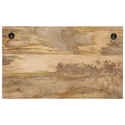 Nástěnné Věšáky Se 4 Háčky 2 Ks Masivní Mangovníkové Dřevo