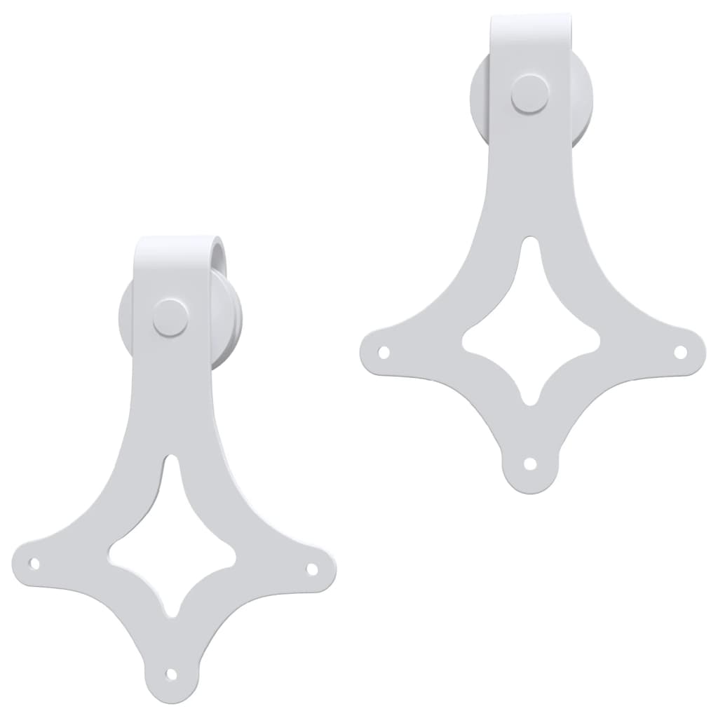 Posuvné Dveře S Kováním 95 X 210 Cm Masivní Borové Dřevo Vzor Šedá Kostka