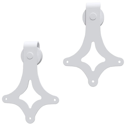 Posuvné Dveře S Kováním 100 X 210 Cm Masivní Borové Dřevo Černá