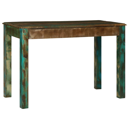 Stůl Na Psaní Hnědá 112 X 55 X 76 Cm Masivní Obnovované Dřevo