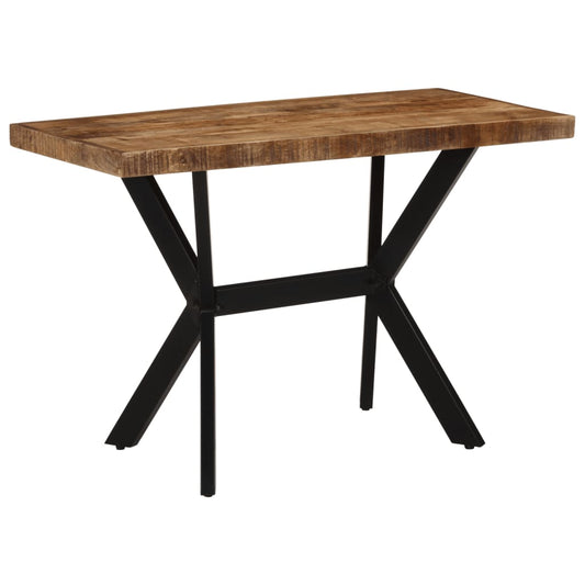 Jídelní Stůl 110 X 55 X 75 Cm Masivní Mangovníkové Dřevo