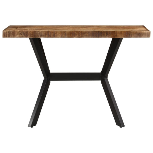 Jídelní Stůl 110 X 55 X 75 Cm Masivní Mangovníkové Dřevo