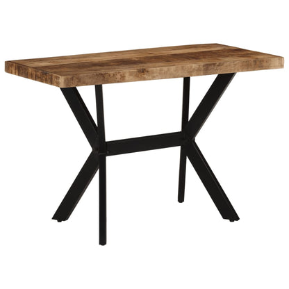 Jídelní Stůl 110 X 55 X 75 Cm Masivní Mangovníkové Dřevo