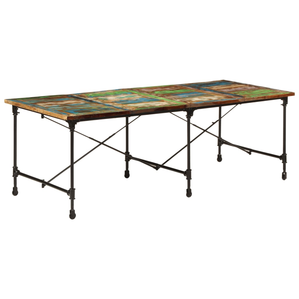 Jídelní Stůl 220 X 90 X 77 Cm Masivní Recyklované Dřevo