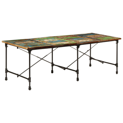Jídelní Stůl 220 X 90 X 77 Cm Masivní Recyklované Dřevo