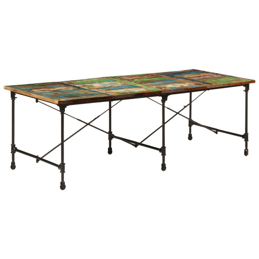Jídelní Stůl 220 X 90 X 77 Cm Masivní Recyklované Dřevo