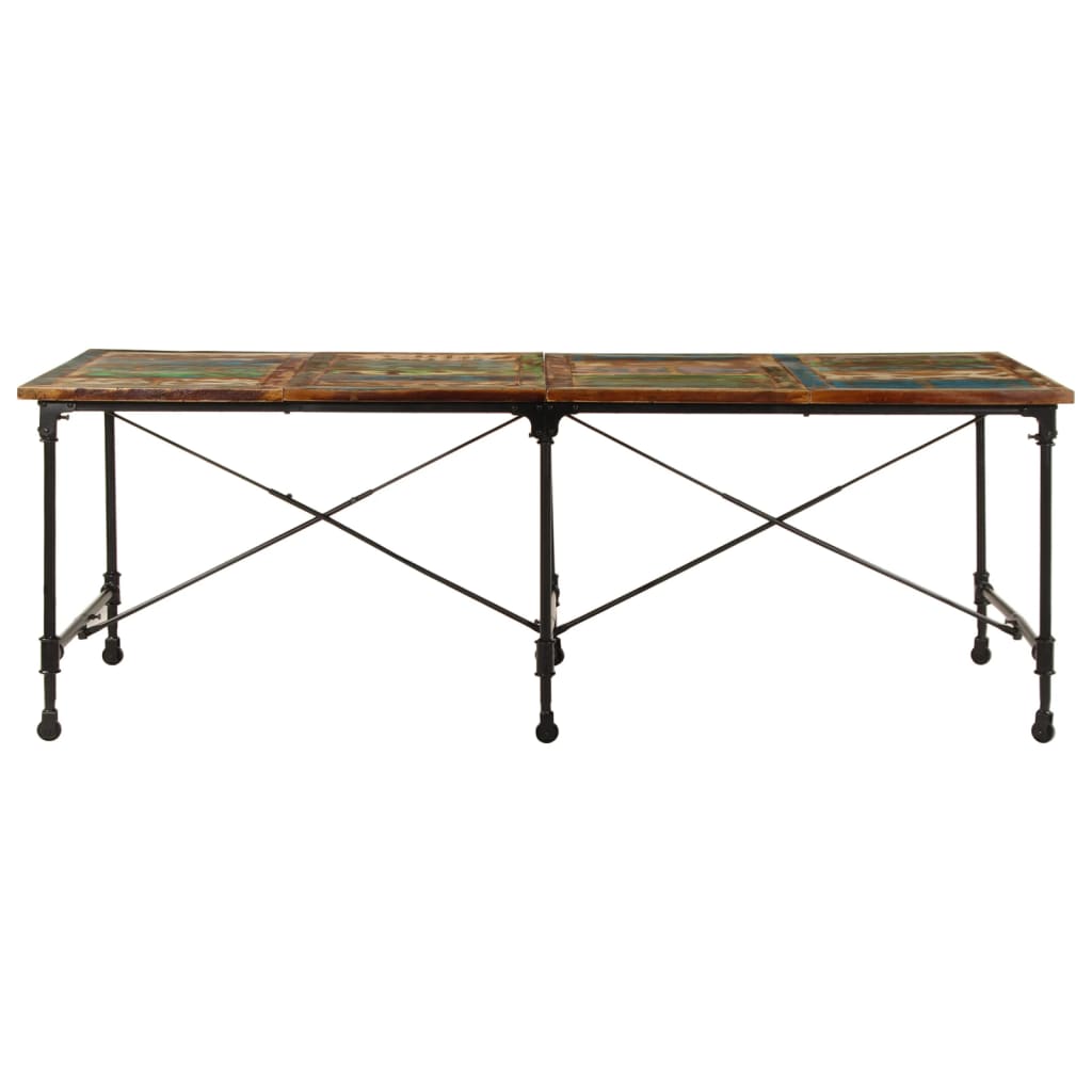 Jídelní Stůl 220 X 90 X 77 Cm Masivní Recyklované Dřevo