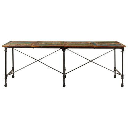 Jídelní Stůl 220 X 90 X 77 Cm Masivní Recyklované Dřevo