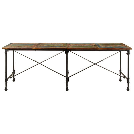 Jídelní Stůl 220 X 90 X 77 Cm Masivní Recyklované Dřevo
