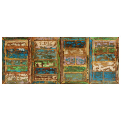 Jídelní Stůl 220 X 90 X 77 Cm Masivní Recyklované Dřevo