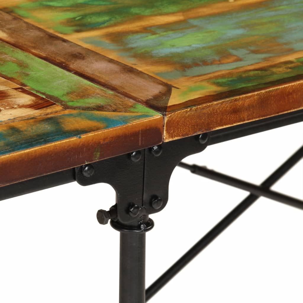 Jídelní Stůl 220 X 90 X 77 Cm Masivní Recyklované Dřevo
