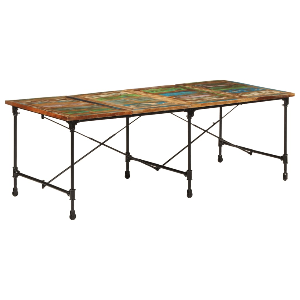 Jídelní Stůl 220 X 90 X 77 Cm Masivní Recyklované Dřevo