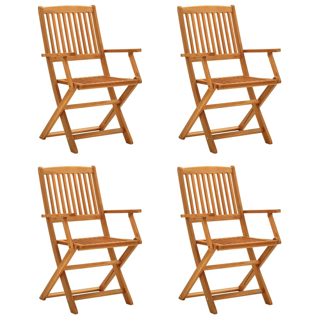5Dílný Zahradní Jídelní Set Masivní Akáciové Dřevo