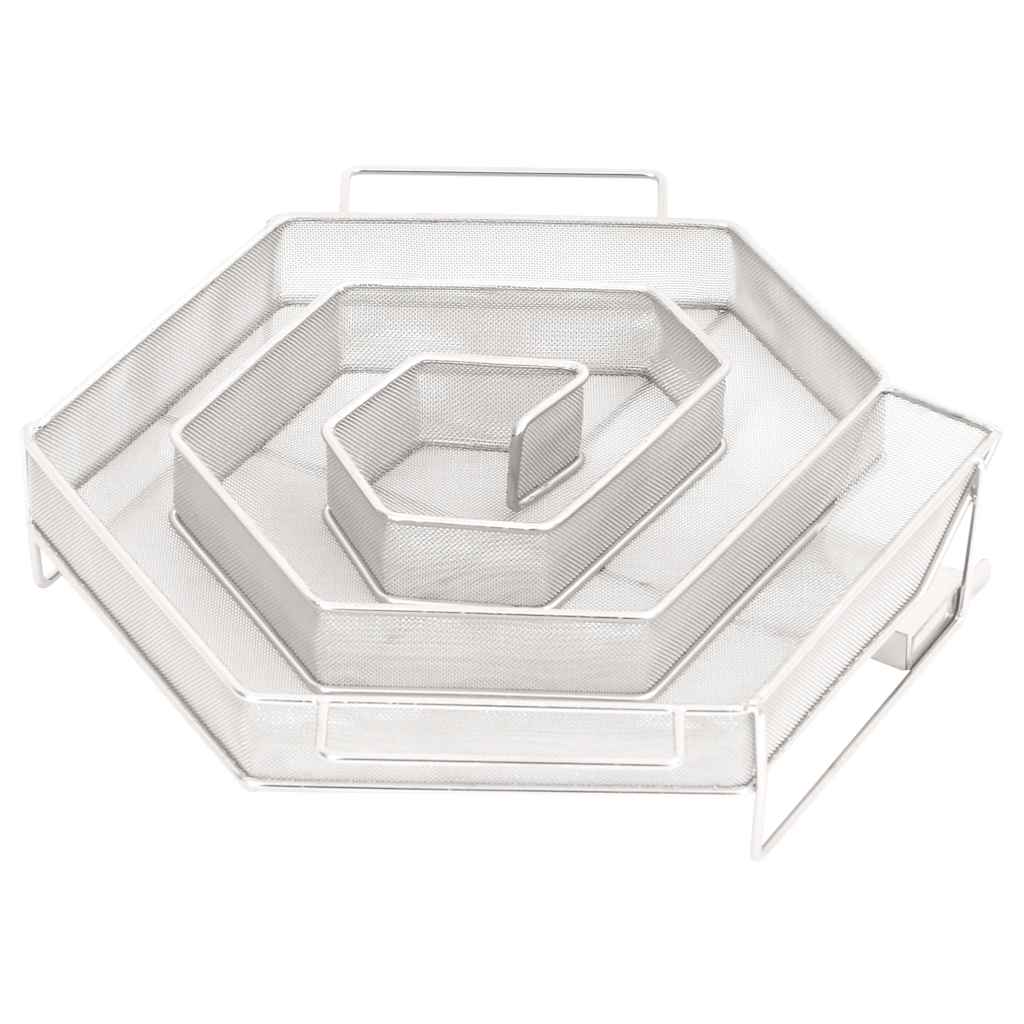 Generátor Studeného Kouře 6Stranný 22,5 Cm Nerezová Ocel