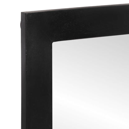 Koupelnové Zrcadlo 55X1X60 Cm Sklo A Masivní Mangovníkové Dřevo