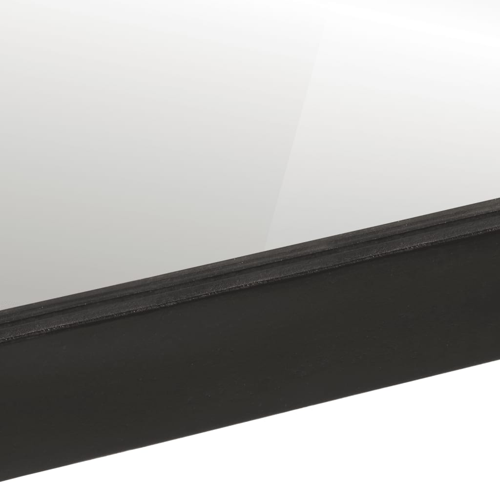 Koupelnové Zrcadlo 55X1X60 Cm Sklo A Masivní Mangovníkové Dřevo