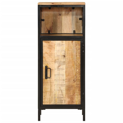 Koupelnová Skříňka 40X27X90 Cm Masivní Mangovník A Železo