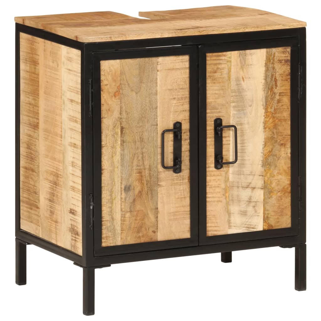 Koupelnová Skříňka Pod Umyvadlo 55X35X60 Cm Mangovník A Železo