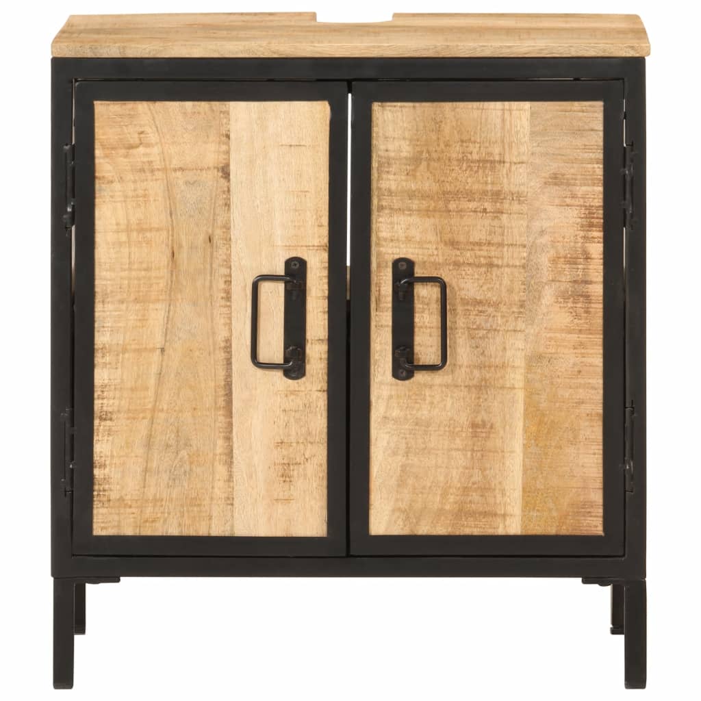 Koupelnová Skříňka Pod Umyvadlo 55X35X60 Cm Mangovník A Železo